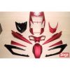 新勁戰三代-烤漆部品-消光酒紅配黑-鎖點強化-1MS-景陽部品